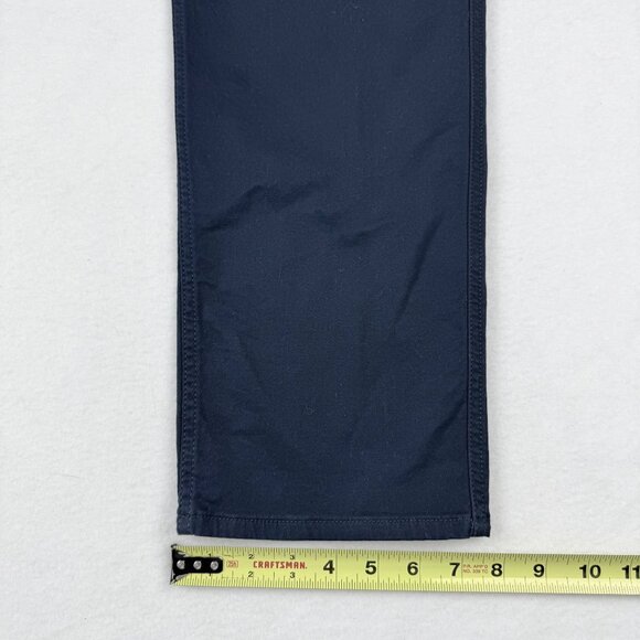 St. John's Bay Men's Slim Fit Tapered Stretch Navy Chino Pants Size 42x32 NWT - Picture 11 of 11